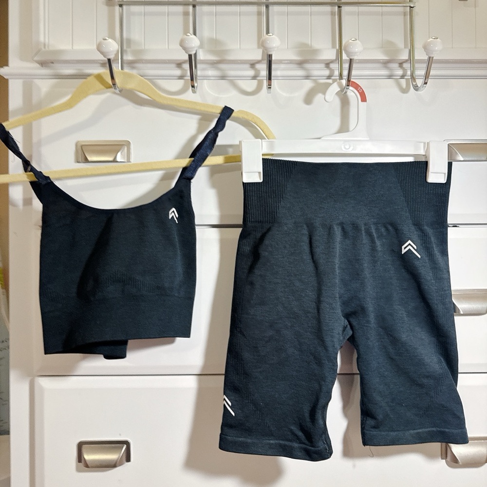 Oner Active Black Bra + Shorts Set